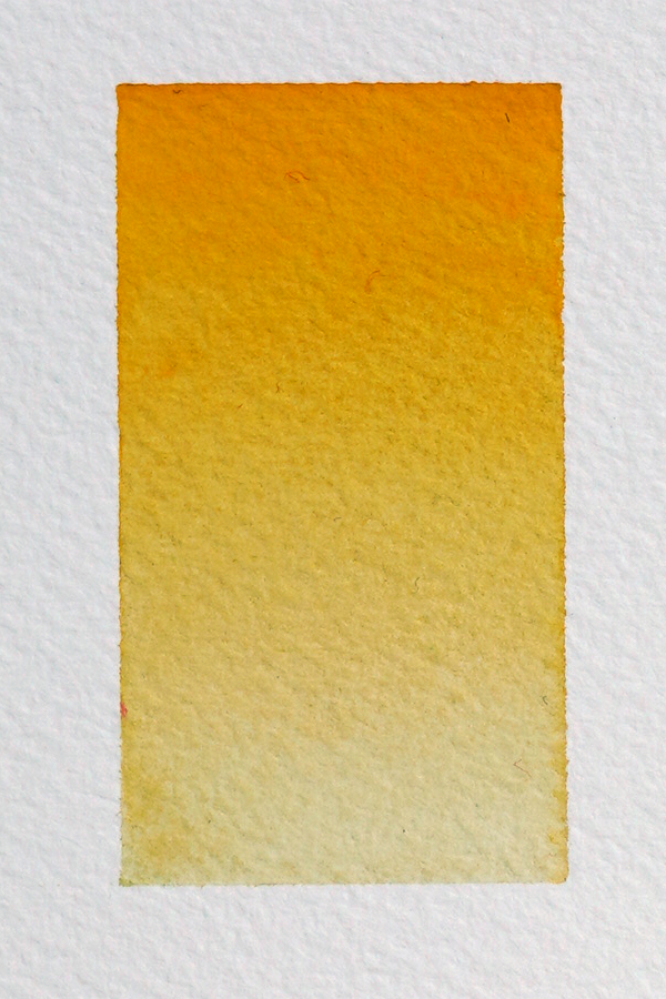 Cadmium Yellow Deep Watercolor Half Pan