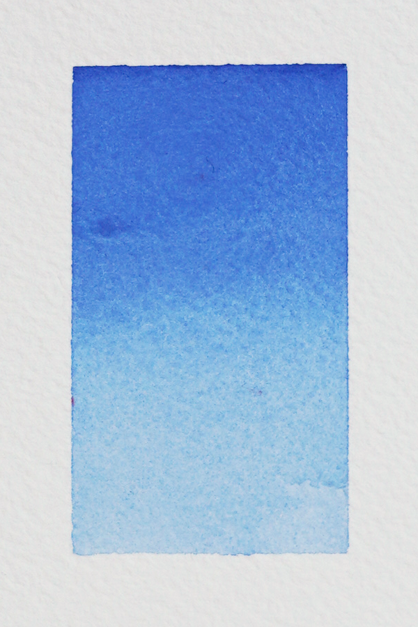 Cobalt Aluminate Blue Watercolor Half Pan