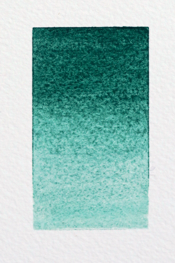 Cobalt Green Dark Watercolor Half Pan