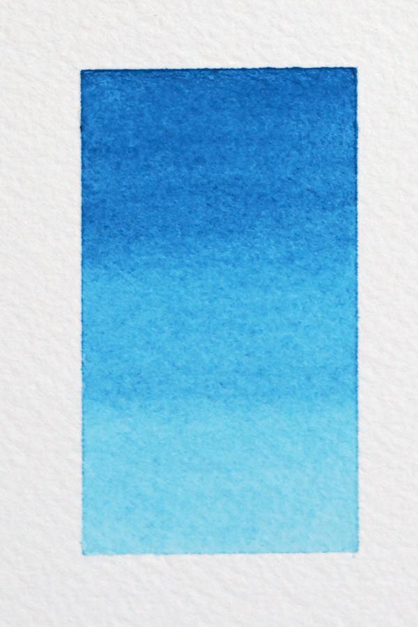 India Blue Watercolor Half Pan