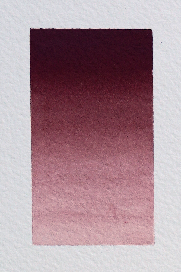 Mars Red Blue Shade Watercolor Half Pan